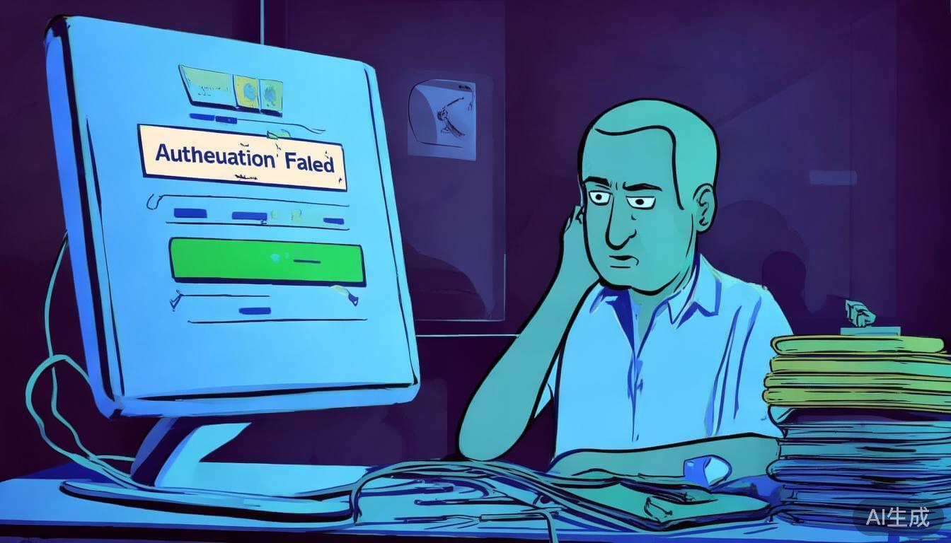 VPN认证失败通常表现为连接不上VPN服务器，无法