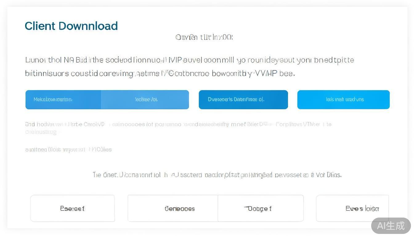 快连VPN全面指南:详细安装流程与安全使用注意事项解析 登录后进入“客户端下载”页面,根据设备类型下载安装